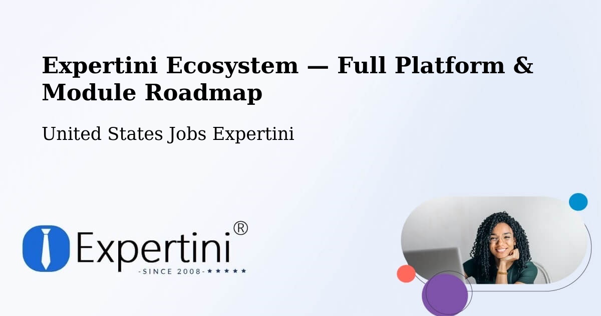 Expertini Ecosystem — Full Platform & Module Roadmap – Bethany